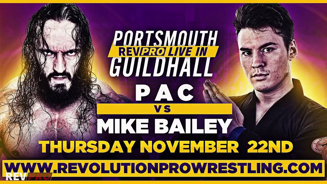 PAC Vs Mike Bailey ( At RevPro The Guildhall 2018.11.28 )