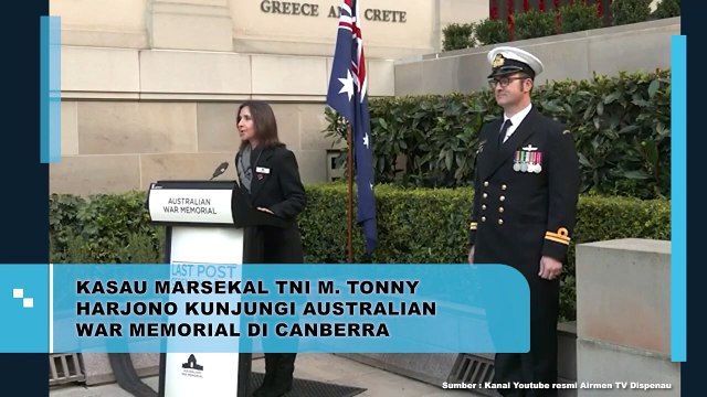 Kasau Marsekal TNI M. Tonny Harjono Kunjungi Australian War Memorial di Canberra