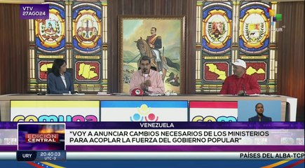 Edición Central 27-08: Presidente Maduro fortalecerá los avances del autogobierno popular