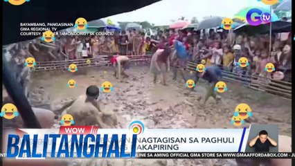 Ilang kabataan, nagtagisan sa paghuli ng biik habang nakapiring | Balitanghali
