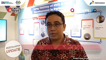 Produk Energi Terbarukan HVO dan SAF Inovasi Dari Pertamina