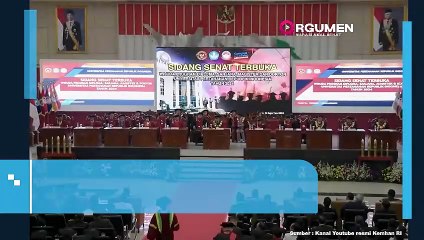 Apresiasi Dan Simpati Dari Menhan Prabowo Saat Hadiri Wisuda Unhan RI