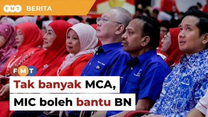 Tak banyak MCA, MIC boleh bantu BN kembali dominan, kata penganalisis