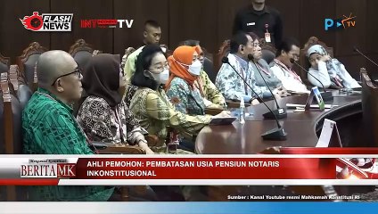 MK Gelar Sidang Pengujian Materiil UU Jabatan Notaris
