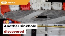 Another sinkhole reported on Jalan Masjid India