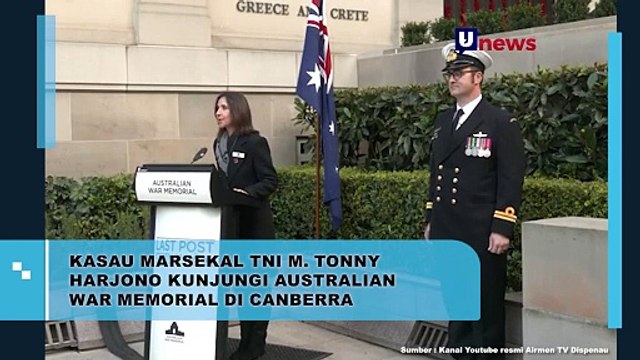 Kasau Marsekal TNI M. Tonny Harjono Kunjungi Australian War Memorial di Canberra