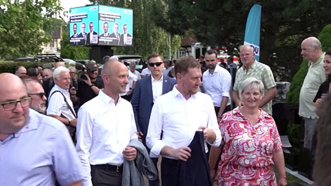 Sachsen-Wahl: CDU will Macht halten – BSW als Königsmacher?