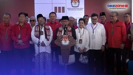 Download Video: Pramono Anung dan Rano Karno Resmi Daftar Pilgub Jakarta ke KPU DKI