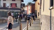 I carabinieri cercano l’arma del delitto Sharon Verzeni a Terno d’Isola