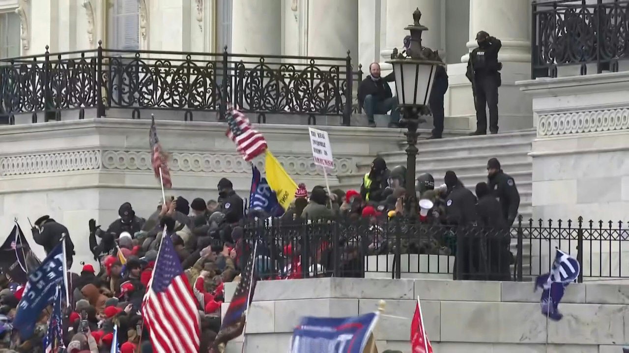 Haftstrafe für ersten Eindringling im US-Kapitol verhängt