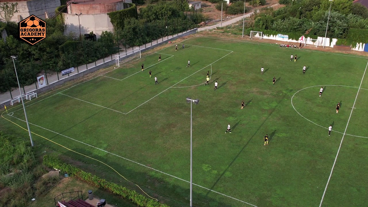 drone video Academia Grigoraş meci amical cu FC Brașov (R1)