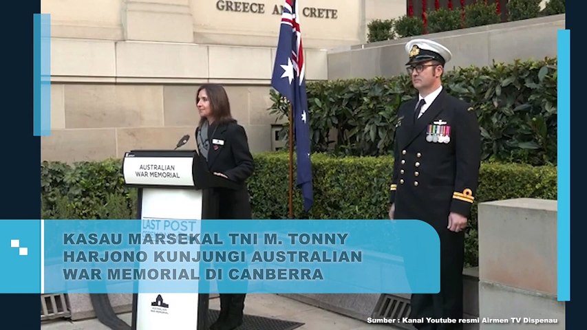 Kasau M Tonny Harjono Tingkatkan Hubungan Bilateral dalam Kunjungan ke Australian War Memorial