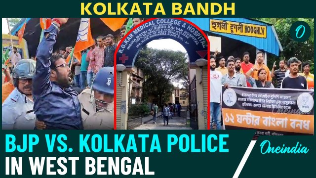 Kolkata Rape Case: BJP's 12-Hour Strike Gains Traction, Police Bolster Forces Amid Calls for Justice