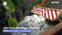 Bangkok braces for possible flooding after heavy rains across Thailand