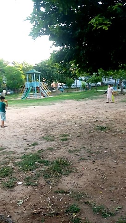 walking in the park