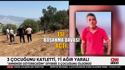 İzmir'de baba dehşeti! 3 çocuğunu katletti, 1'i ağır yaralı | VİDEO HABER