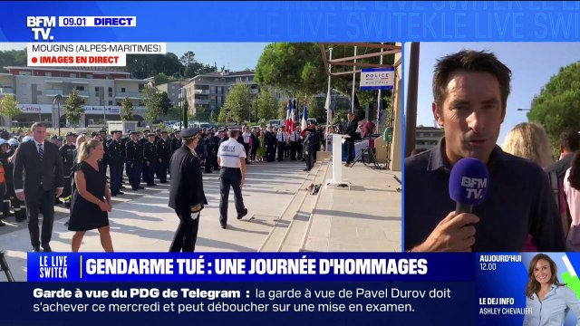 Gendarme tué: une journée d'hommages ce mercredi à Mougins
