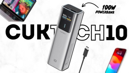 CUKTECH 10 : une BATTERIE EXTERNE PAS CHER, COMPACTE et PUISSANTE - TEST