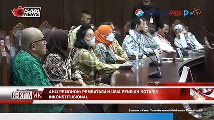 MK Gelar Sidang Uji Materiil UU Jabatan Notaris, Ini Dampaknya