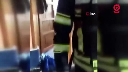 Aldatıldığını öğrenen kadın, evi ateşe verdi