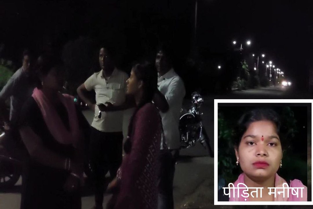 खाना खाकर टहल रही महिला के गले पर मारा झपट्टा,...