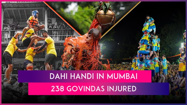 Dahi Handi Celebrated With Traditional Fervour In Mumbai, 238 Govindas Injured