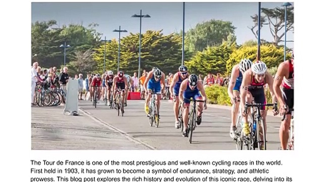 The History and Evolution of the Tour de France | Niall O'Riordan UBS
