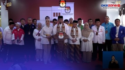 Ridwan Kamil dan Suswono Resmi Daftar Pilgub Jakarta