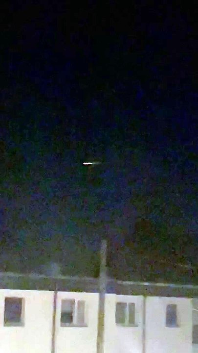 Feuerball am Himmel über Fürth