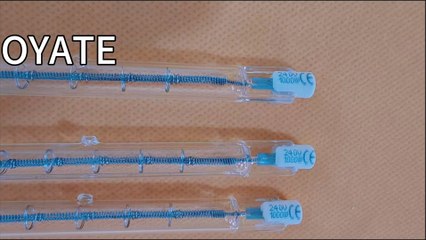 1000w 127mm double filament halogen quartz infrared heat lamps