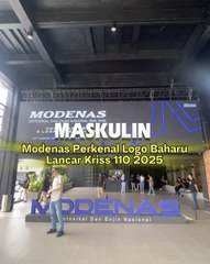 Modenas Perkenal Logo Baharu, Lancar Kriss 110