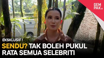 “Sendu? Tak Boleh Pukul Rata Semua Selebriti…Kami Pun Perlu Berehat”- Suki Low