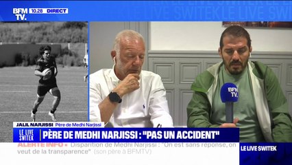 Disparition de Medhi Narjissi: "Bien sûr que ce n'est pas un accident, ça a été provoqué", explique le père du jeune rugbyman