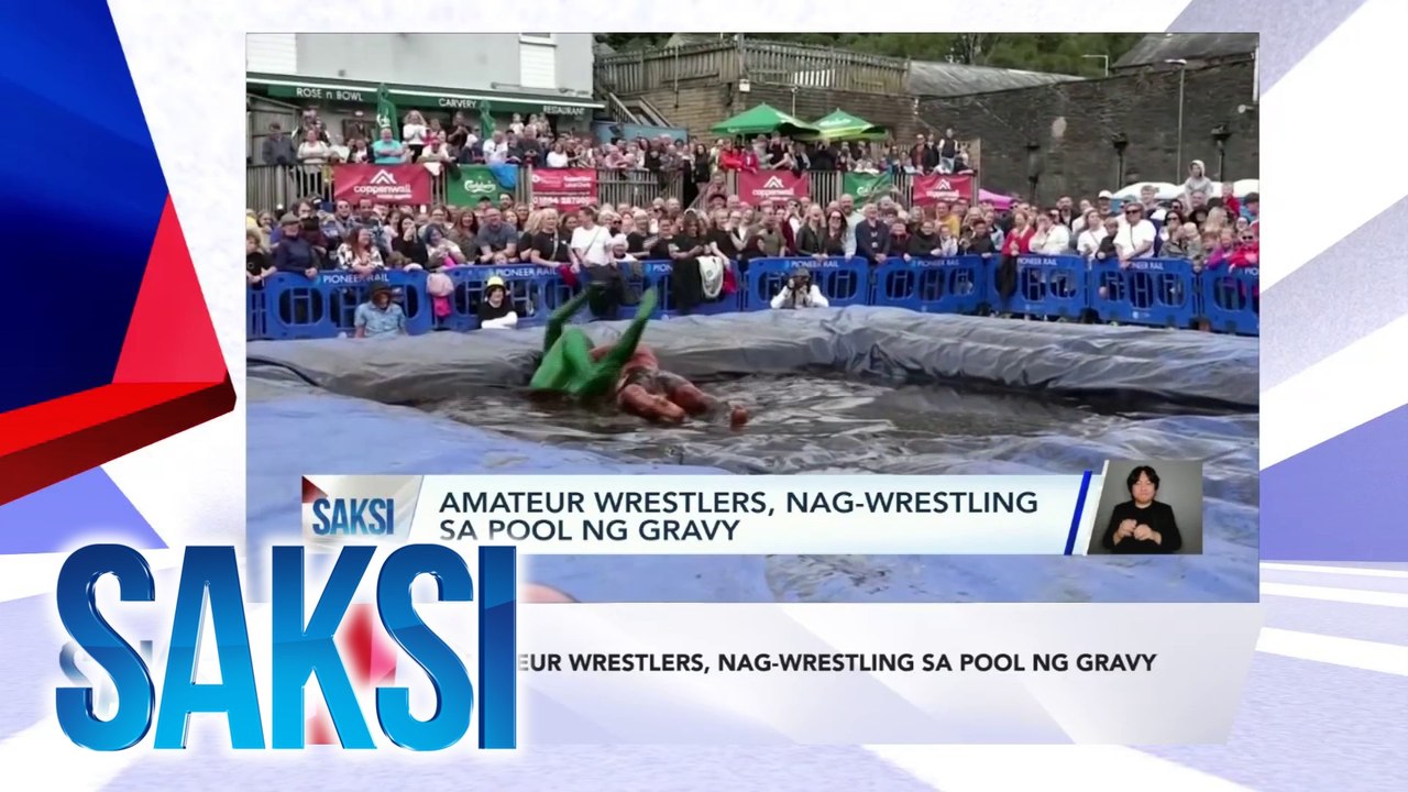 SAKSI RECAP: Amateur wrestlers, nag-wrestling sa pool ng gravy (Originally aired on Aug 27, 2024)
