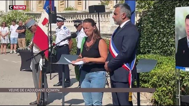 «La France a tué mon mari», le témoignage bouleversant de la veuve du gendarme tué à Mougins