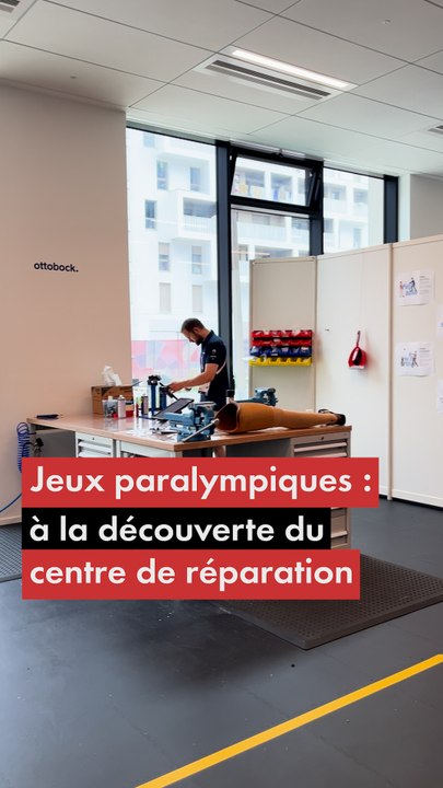 Jeux paralympiques 2024 : à la découverte du centre de réparation