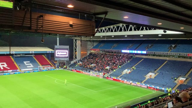 Blackpool claim victory over Blackburn Rovers