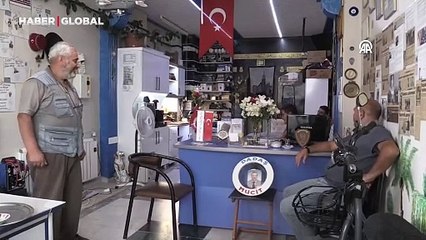 "Dadaş mucit" teknisyenliğini konuşturdu! Vantilatörden taşınabilir klima yaptı