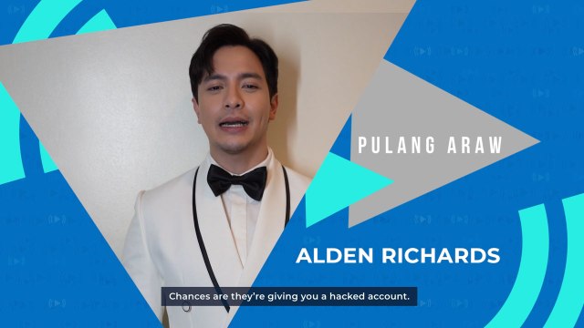 Alden Richards advises viewers to avoid suspicious subscriptions! (Stream Responsibly Fight Piracy)