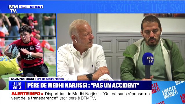 Maxime Switek ému sur BFMTV par le témoignage de Jalil Narjissi