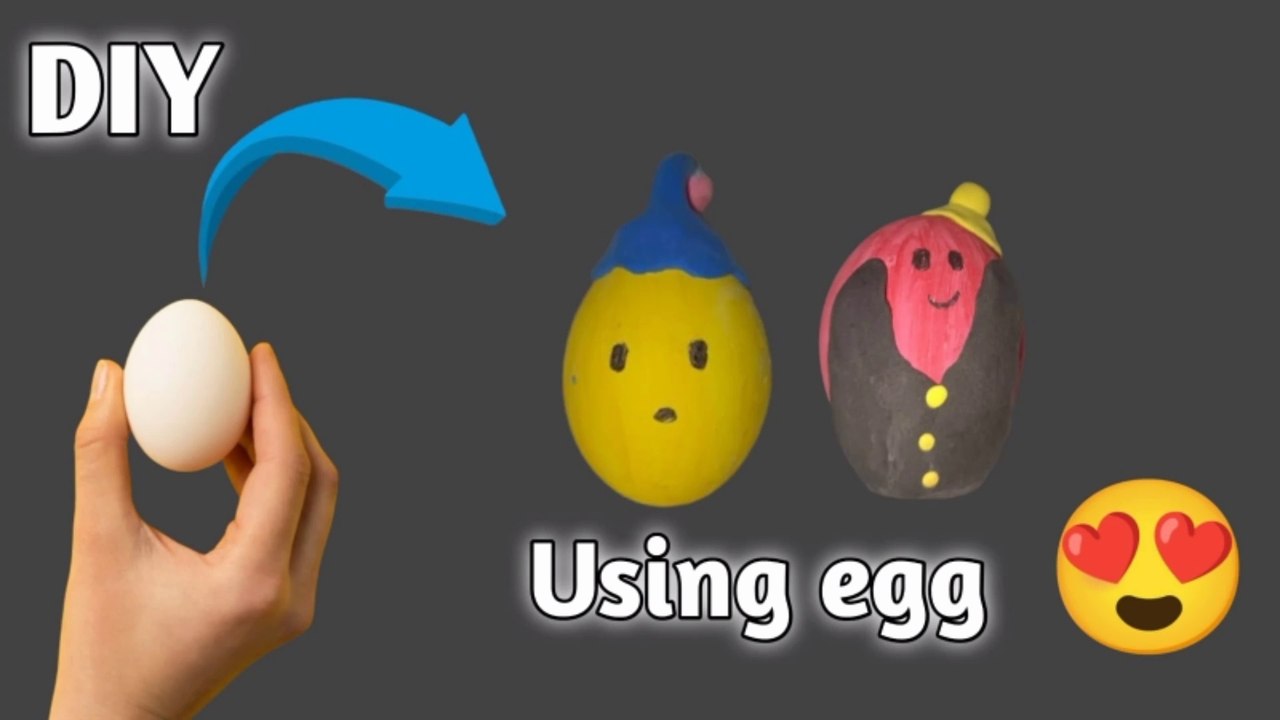 Best out of waste  | Egg shell craft ideas | UMNartcraft