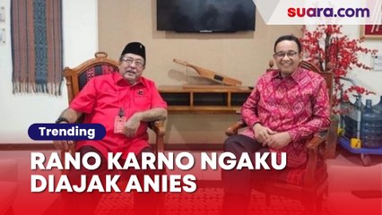 Ungkap Pertemuan Sebelum PDIP Umumkan Kandidat Pilkada, Rano Karno Ngaku Diajak Anies: Dia Mau Mampir ke Warung