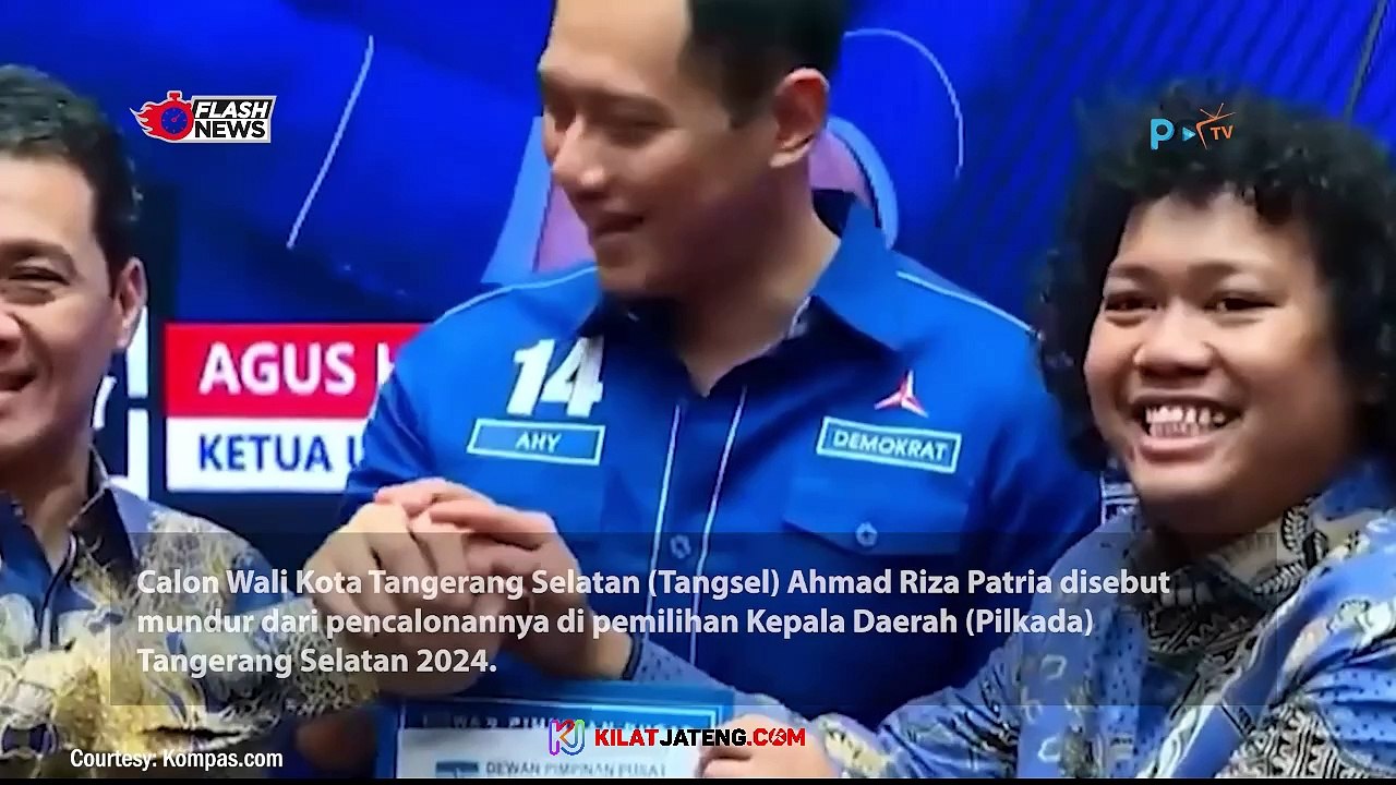 Riza Patria Mundur dari Pencalonan Pilkada Tangsel, Ini Sebabnya