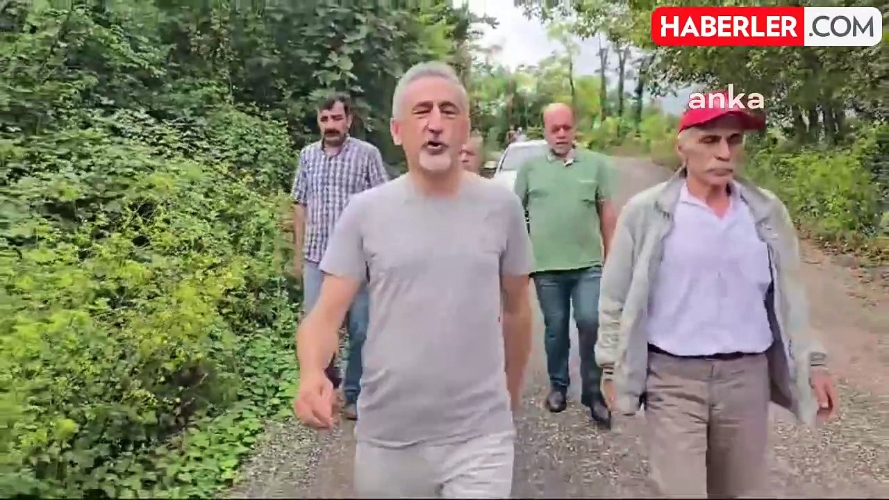 CHP Milletvekili Mustafa Adıgüzel, Fındık Üreticilerinin Sorunlarına Dikkat Çekmek İçin Yürüyüşe Devam Ediyor