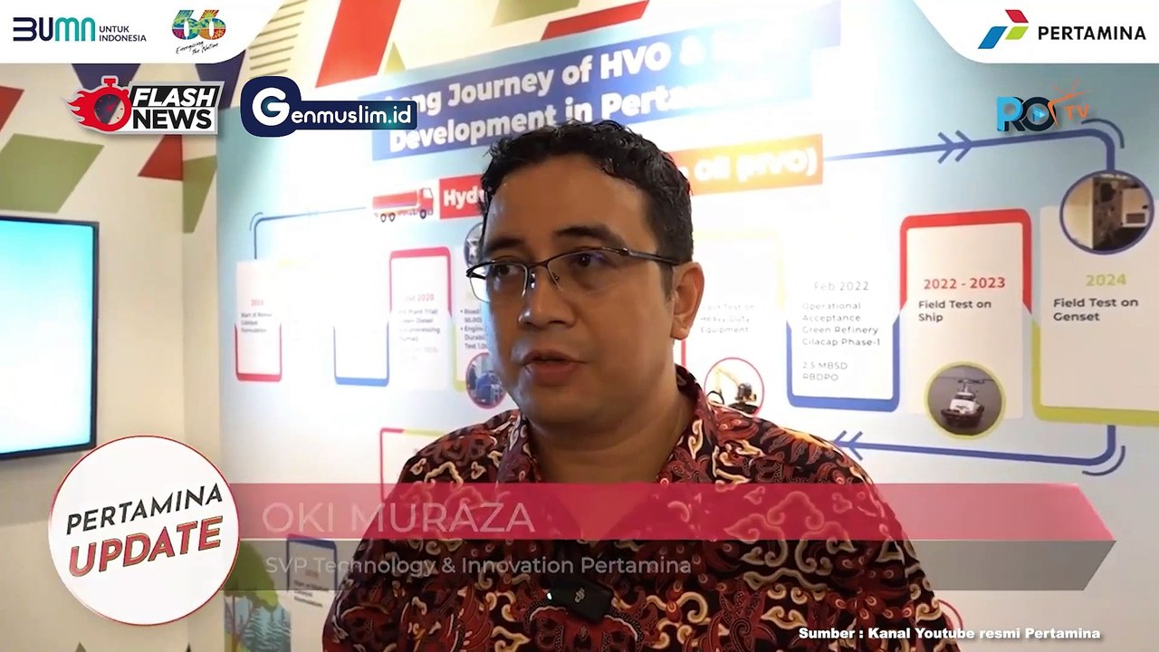 Produk Energi Terbarukan HVO dan SAF Inovasi Pertamina
