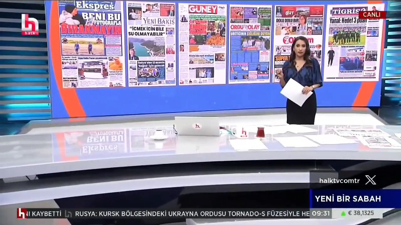 Gazetemiz  @ekspreshaber_ 'in "BENİ BU FOTOĞRAFLA BIRAKMAYIN" manşeti GÖZDE ŞEKER ile Yeni Bir Sabah programında.