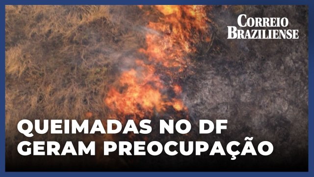 Queimadas: ar cheio de fumaça gera preocupação entre moradores do DF
