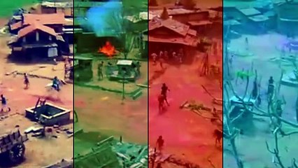 Sholey Sanjeev Kumar Dharmendra HemaMalini Amitabh Bachchan Jay Bahaduri Gabbar Attacks