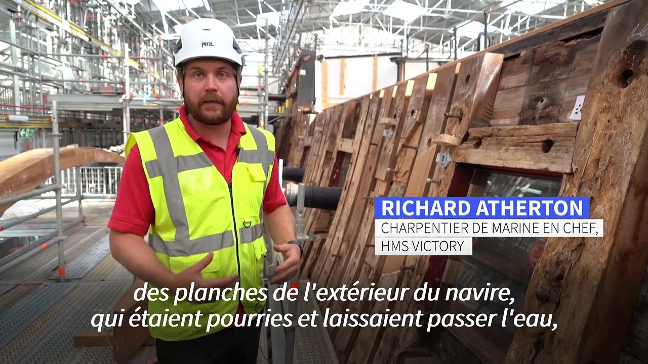 Un célèbre navire de guerre britannique soumis à un important projet de rénovation