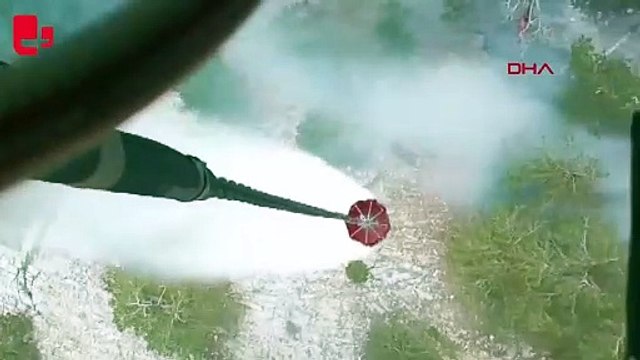 Kazdağları’nda orman yangını